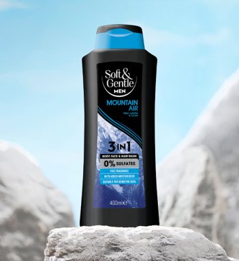 Mountain Air 3 in 1 Body, Face & Hair Wash