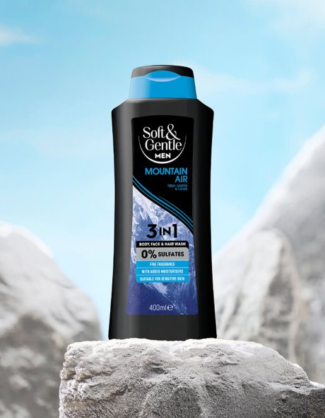 Mountain Air 3 in 1 Body, Face & Hair Wash