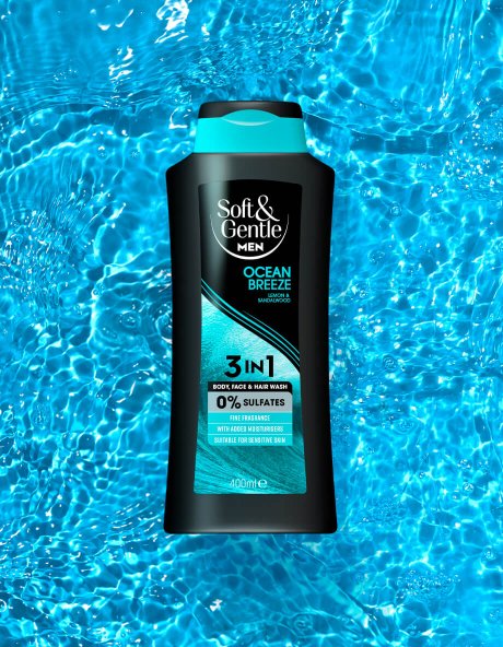 Ocean Breeze 3 in 1 Body, Face & Hair Wash