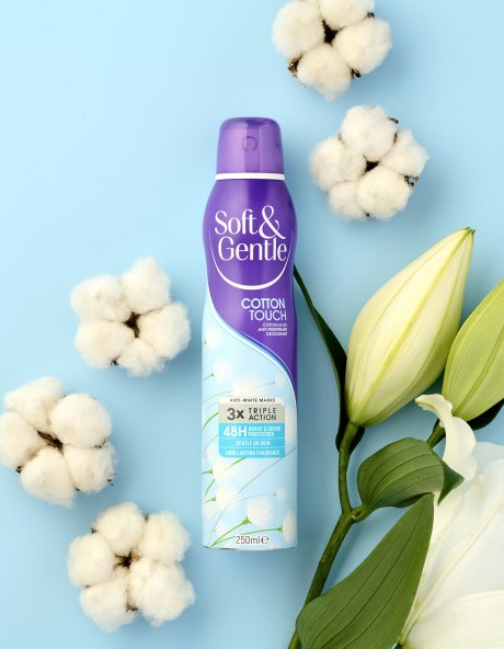 NEW Cotton Touch Anti-Perspirant Spray