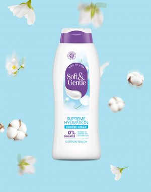 Cotton Touch Supreme Hydration Sulfate Free Shower Cream