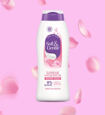 Fresh Blossom Supreme Hydration Sulfate Free Shower Cream