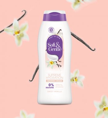 Sweet Vanilla Supreme Hydration shower Cream